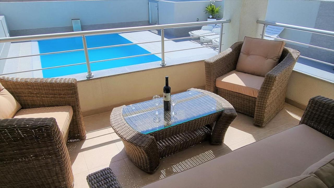 Apartments Le Mare - Pool, Sandstrand, Meerblick, W-Lan, Grill Privlaka  Luaran gambar