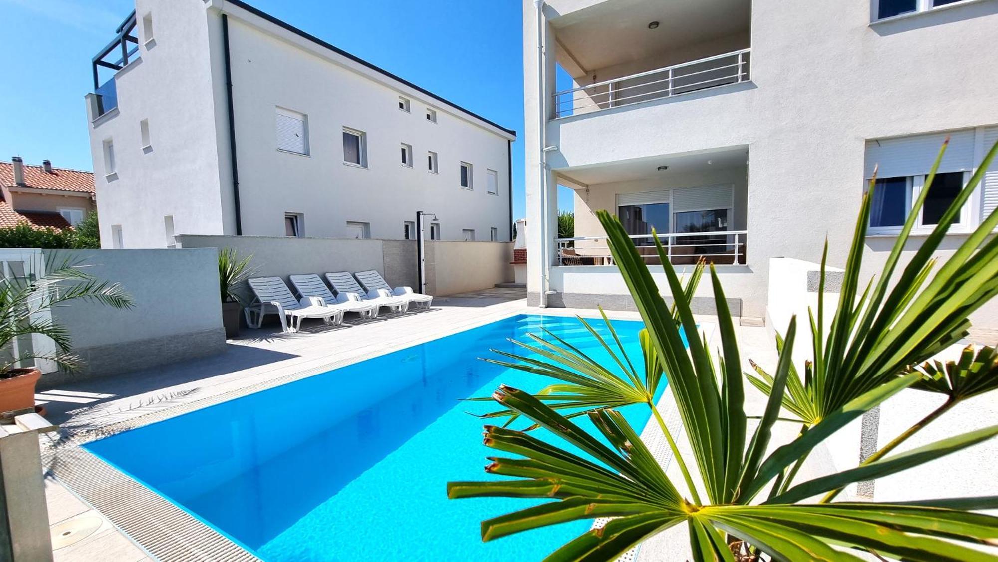 Apartments Le Mare - Pool, Sandstrand, Meerblick, W-Lan, Grill Privlaka  Luaran gambar