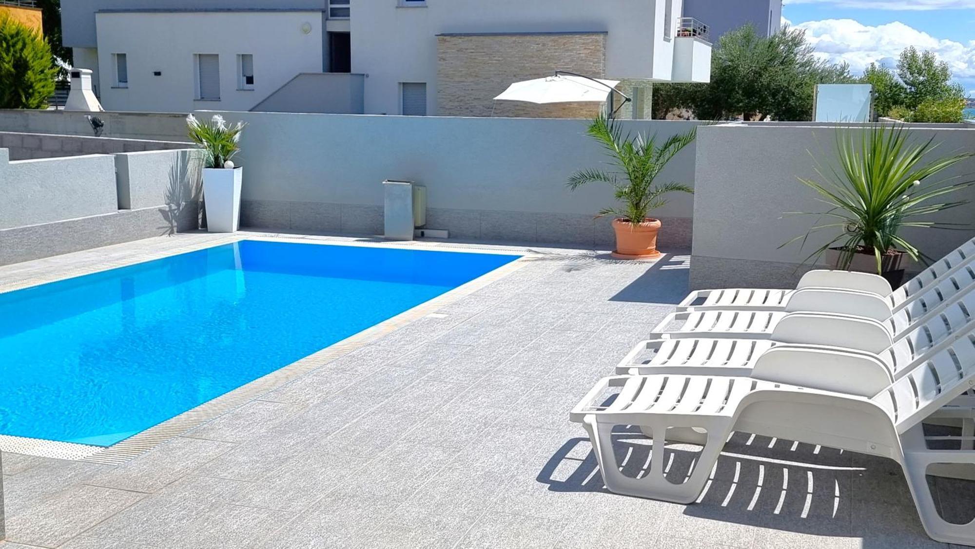 Apartments Le Mare - Pool, Sandstrand, Meerblick, W-Lan, Grill Privlaka  Luaran gambar
